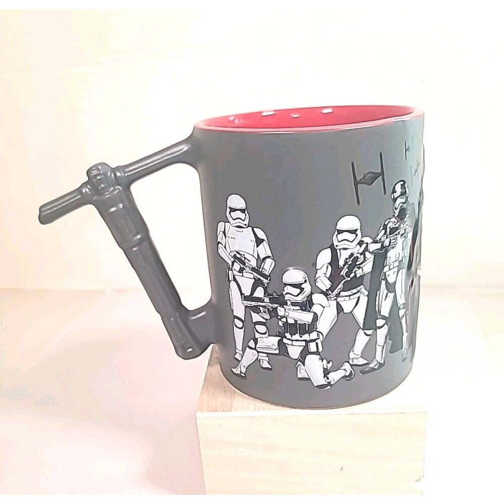 Official Disney Star Wars The Force Awakens Large Coffee Cup MUG 16 oz Ex. Cond.